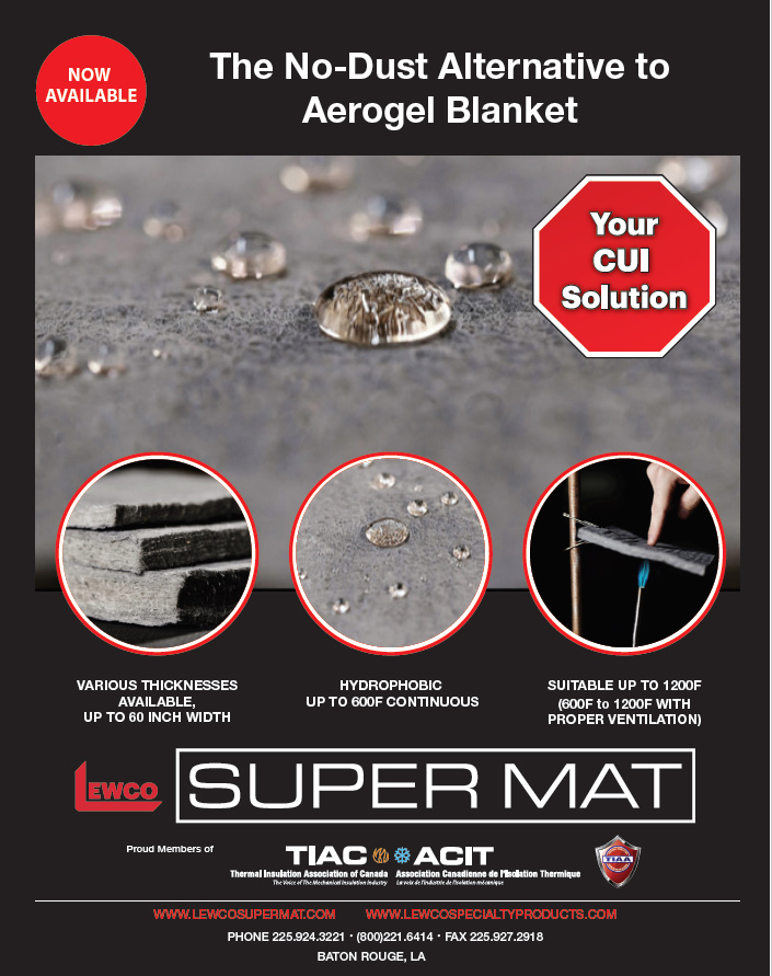 SUPER MAT – The No-Dust Alternative to Aerogel Blanket